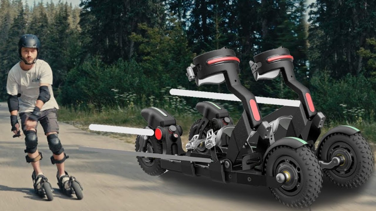 Skwheel 2024: Elektrische Ski-Boots für Asphalt und Offroad