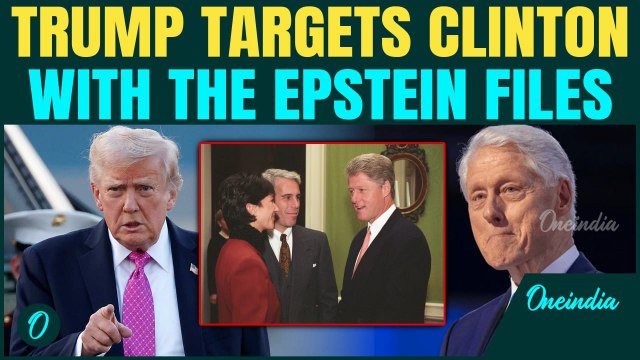 Trump DRAGS Ex-President Bill Clinton into Epstein SCANDAL | Orders probe into Clinton-Epstein Ties