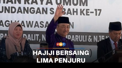 Hajiji berdepan saingan lima penjuru di Sulaman