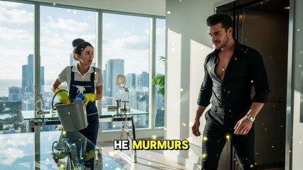 She Was Cleaning His Office When He Walked In The