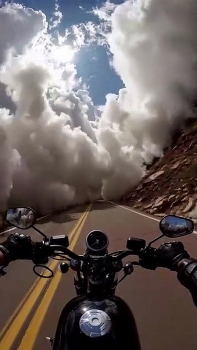 Sometimes the only way out…is right through it.