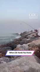 Hooked… But Not a Fish! Fisherman Reels in a Swimming Rat!|| Heartsome 💖