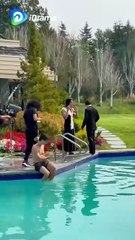 Behind the Scenes MY WIFE TURNS OUT TO BE A MAN #shorts #iDrama #shortdrama #bts #romancedrama