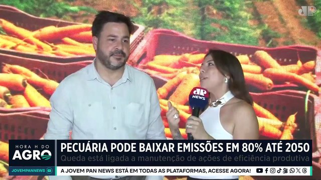 Pecuária brasileira pode diminuir emissão de gases de efeito estufa em 80% até 2050 | HORA H DO AGRO