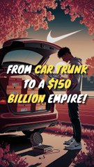 From Car Trunk To A $150 Billion Empire | The Nike Story #Shorts #Nike #PhilKnight #StartupStories