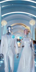 AI Robot Marries a Robot Bride 🤖💍 | Futuristic Love Story
