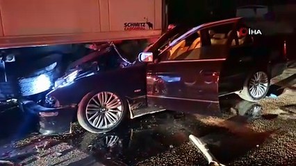 Feci kazadan acı haber geldi : Sürücü hayatını kaybetti, alkollü olduğu tespit edildi