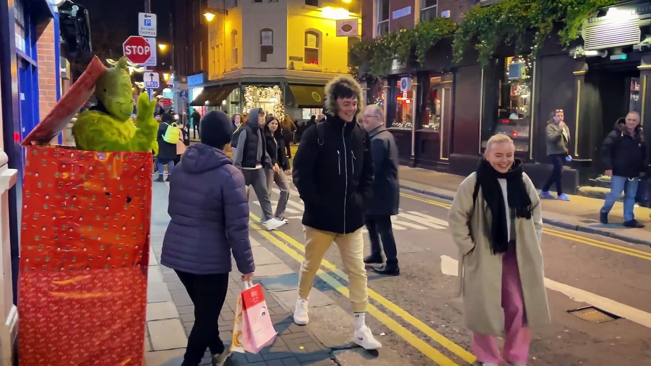 Crazy Grinch Prank on Christmas