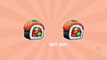 The Sushi Song ! 🍣 Yum Yum Yum | by KidsTV 24/7