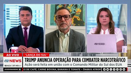 Trump anuncia operação Lança do Sul para combater narcotráfico; coronel comenta