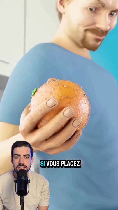 Manger une orange