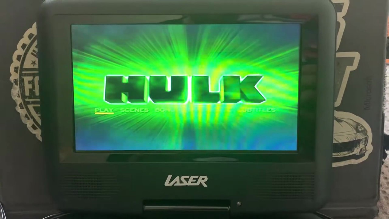 Opening to Hulk 2 Disc Special Edition Disc 1 2003 DVD Australia