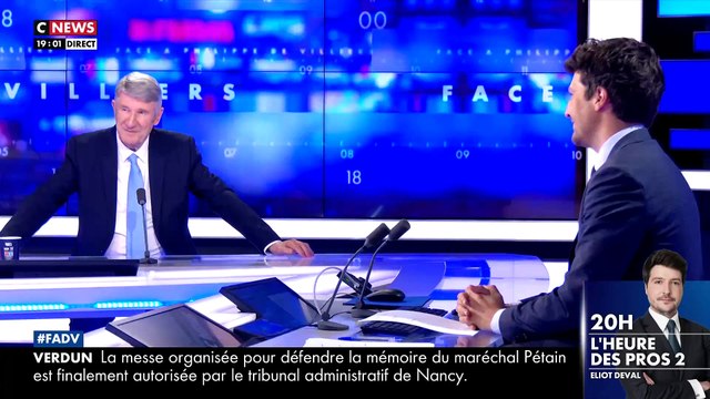 Philippe de Villiers s'exprime sur la libération de Boualem Sensal sur CNews avec Eliot Deval