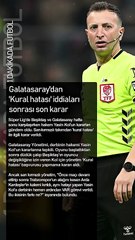 Galatasaray'dan 'Kural hatası' iddiaları sonrası son karar