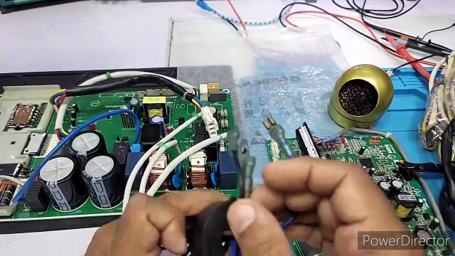 #583 Gree Dc inverter ac E6 PU HC error code outdoor pcb Dc inverter ac pcb training center