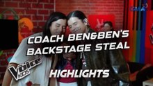 The Voice Kids Philippines: TWINNING STEAL nina Coach Billy at Ben&Ben coaches! | Highlights