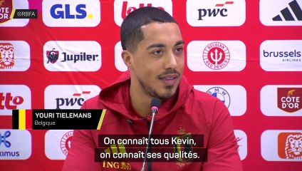 Tielemans : "De Bruyne, une très grosse absence"