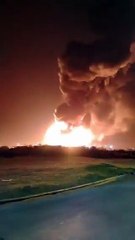 "Corran wachos": los videos más impactantes del incendio y explosión en Ezeiza
