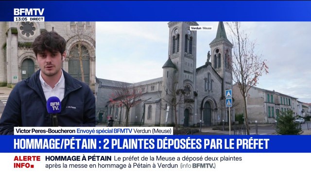 Messe à Verdun: le préfet de la Meuse dépose deux plaintes après l'hommage rendu à Pétain