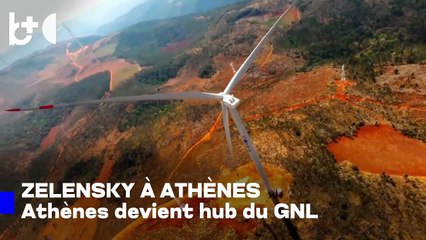 Base énergétique américaine en Europe. Zelensky à Athènes après le pacte sur le corridor gazier