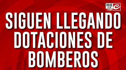 Explosión en Ezeiza: siguen llegando dotacipones de bomberos al lugar