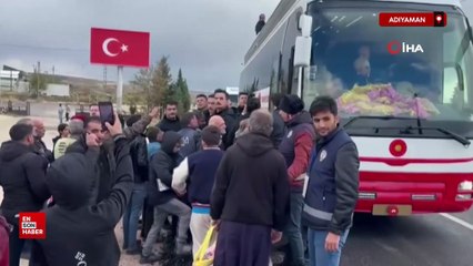 Adıyaman'da umhurbaşkanı Erdoğan, 4 aylık bebeği görünce konvoyu durdurdu