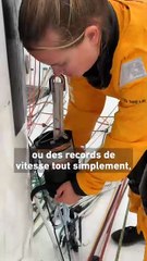 Une matinée à bord d'IDEC Sport, le bateau 100 % féminin qui s'élance ce samedi - Voile - Jules Verne