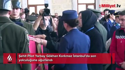 Şehit Gökhan Korkmaz'a veda