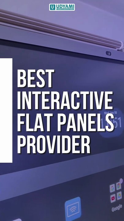 Interactive Flat Panels | Udyami Trading and Manufacturing