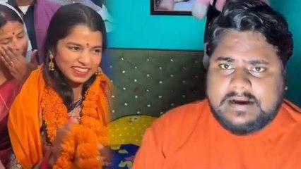 Youtuber Raja Vlogs ने Maithili Thakur Won Alinagar Seat के बाद Reaction Video, Public Troll..
