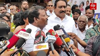 காங்கிரஸ் கட்சியை கலைக்க வேண்டும் என்பதா? ராஜேந்திர பாலாஜிக்கு செல்வப்பெருந்தகை கண்டனம்!