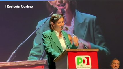 Elly Schlein alla kermesse Pd: "Grazie a tutti gli amministratori"