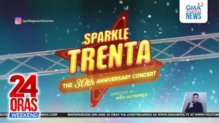 Performance ng mga Kapuso at Sparkle stars, inabangan sa free concert ng Sparkle Trenta | 24 Oras Weekend