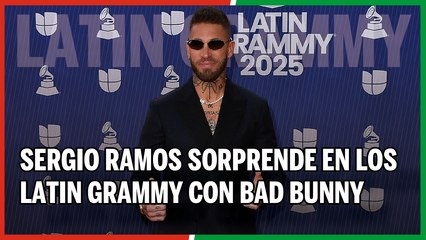 Sergio Ramos, invitado especial en los Latin Grammy