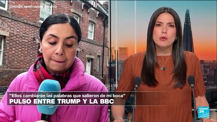 Informe desde Londres: Trump amenaza con demanda multimillonaria contra la BBC