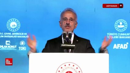 Abdulkadir Uraloğlu Adıyaman'da: Deprem bölgesindeki ulaşım yatırımlarını sıraladı