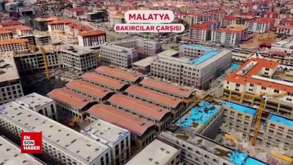 Başlatılan seferberlik sonrası deprem bölgesi yaşanan değişim görüntülendi