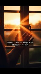 I AM READY TO RECEIVE — Morning Abundance Affirmation