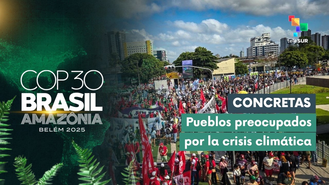 Marcha de los pueblos para exigir soluciones an...