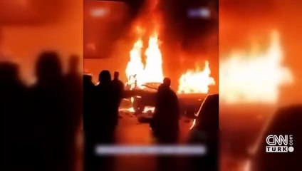 Suriye'nin başkenti Şam'a füzeli saldırı