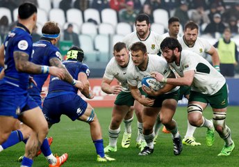 Autumn Nations Series : À 14, l'Afrique du Sud mate l'Italie
