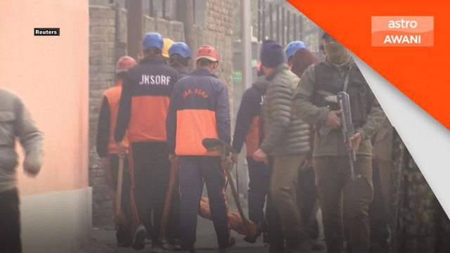 Letupan di Balai Polis Kashmir ragut sembilan nyawa, lebih 30 cedera