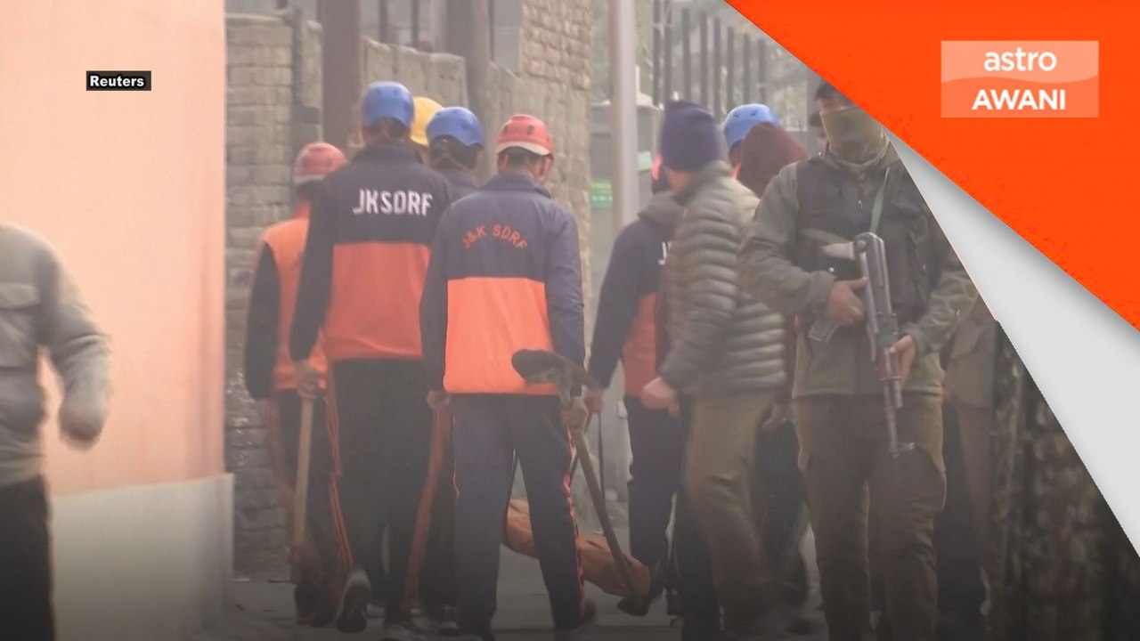 Letupan di Balai Polis Kashmir ragut sembilan nyawa, lebih 30 cedera