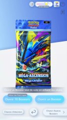 Tcg Mega Ascension ouverture 2 boosters