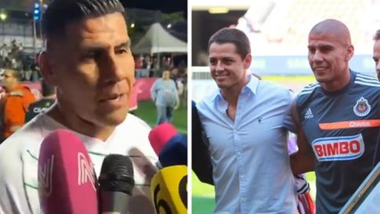 Chicharito Hernández y el peso de su historia dentro del vestidor de Chivas; así lo aclara Carlos Salcido