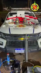 Assista ao momento em que polícia descobre estrutura de produção de 'maconha gourmet' avaliada em R$ 65 mil