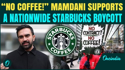 U.S BREAKING: ‘BOYCOTT STARBUCKS NOW!’ Mamdani Declares WAR on Corporate, Supports Workers Strike