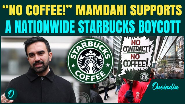 U.S BREAKING: ‘BOYCOTT STARBUCKS NOW!’ Mamdani Declares WAR on Corporate, Supports Workers Strike