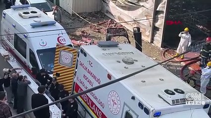 Kocaeli'deki fabrika yangınında ölü sayısı 7'ye yükseldi