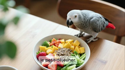 Louna, le Gris du Gabon : Un Perroquet Incroyablement Intelligent !